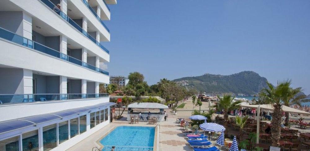Azak Beach Hotel Alanya Zewnętrze zdjęcie